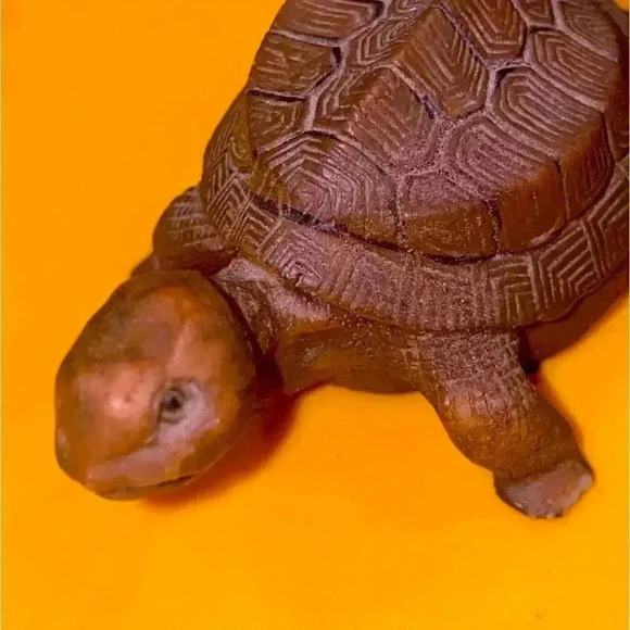 Five Miniature Turtles Collection Some Wooden Some Stone All Very Cute 🐢🐢 - Picture 8 of 16